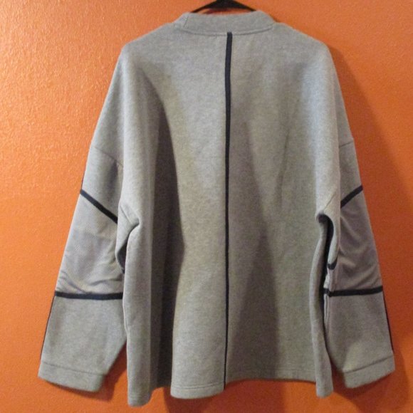 Armani Exchange Men XXL Gray Green Black Warm Outdoors Long Sleeve Sweatshirt - Picture 5 of 6